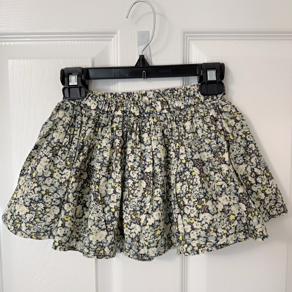 GAP Floral Mini Skirt - Black, White, Yellow - Picture 2 of 7